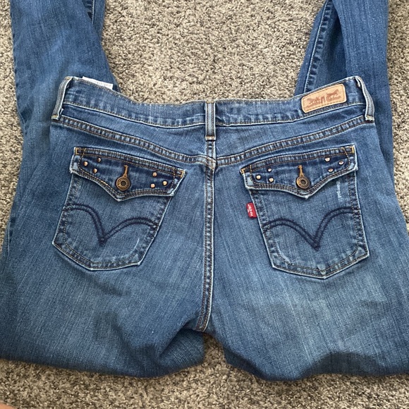 Women’s Bootcut Levi’s  Button Pockets Vintage - Picture 5 of 5